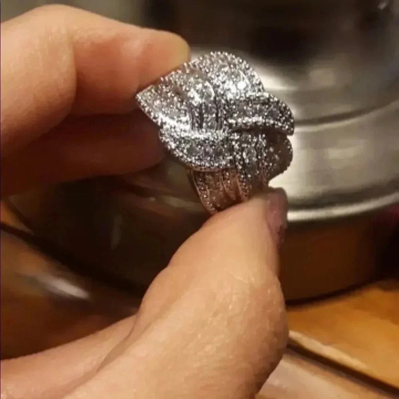 Luxury Big 925 Sterling silver Rings NWB… - Picture 7 of 13